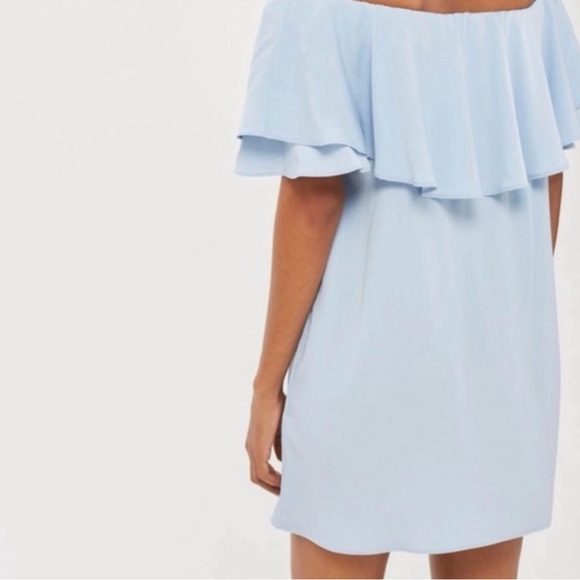 TOPSHOP | Off-Shoulder Mini Dress - Picture 2 of 6